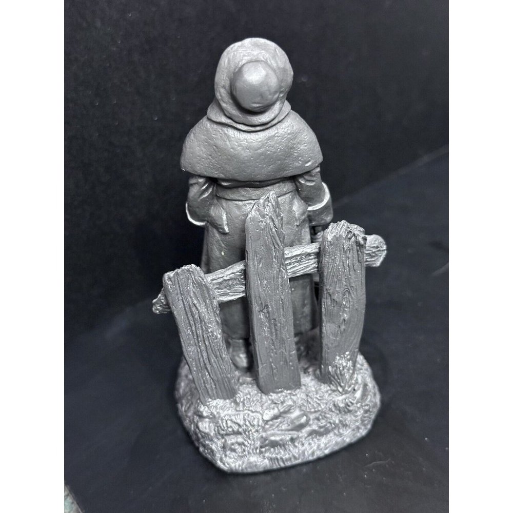 THE WATCHMAN FIGURINE FINE PEWTER THE FRANKLIN MINT 1977 - Picture 4 of 7